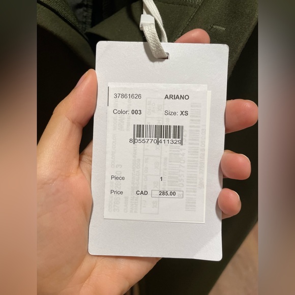 NWT MaxMara Leisure Pants Size XS - Picture 4 of 8